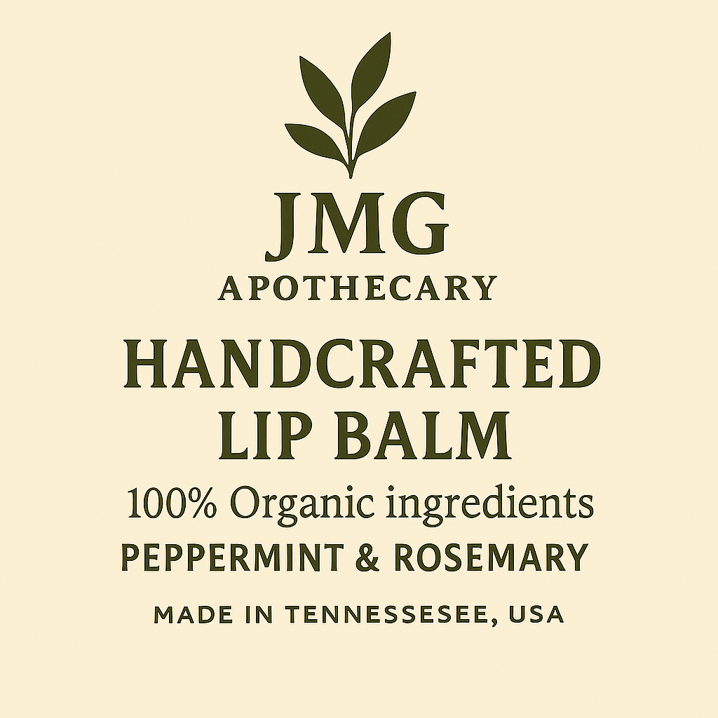 Handmade Organic Lip Balm (Pack of 4)